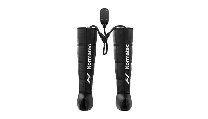Normatec leg compression boots and control unit