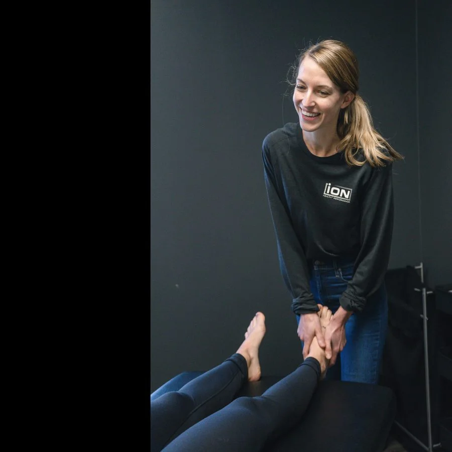 Sports therapy and rehab session at iON
