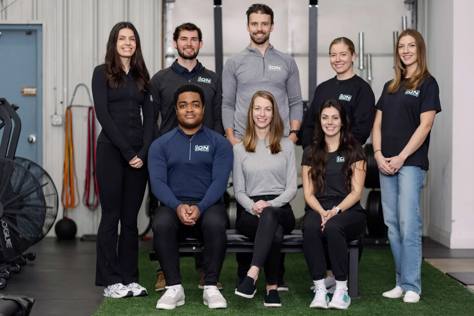 The iON team together at the clinic in 2025